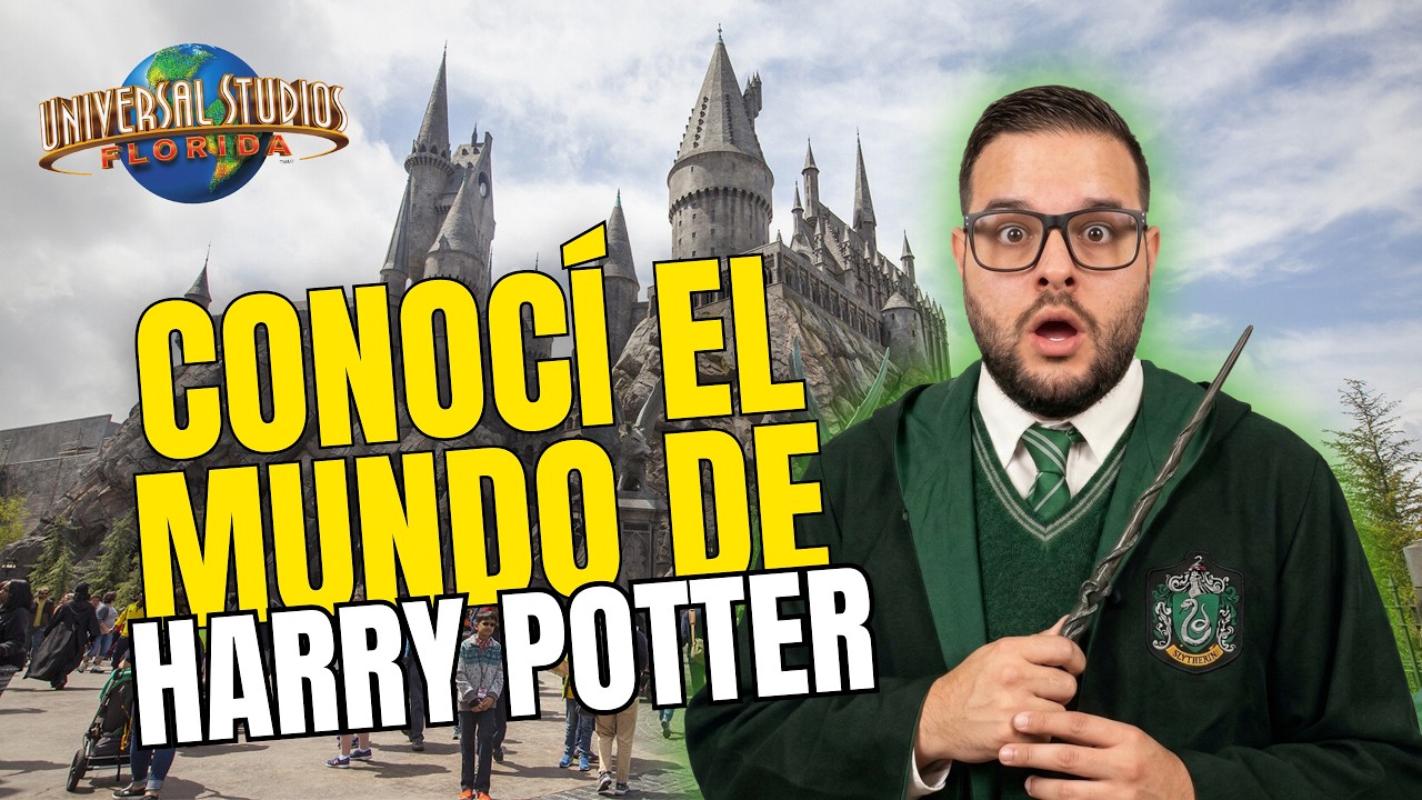 FINALMENTE CONOCÍ EL MUNDO DE HARRY POTTER EN UNIVERSAL STUDIOS