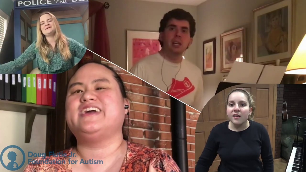 Doug Flutie and 9 Autism Self-Advocates Perform 