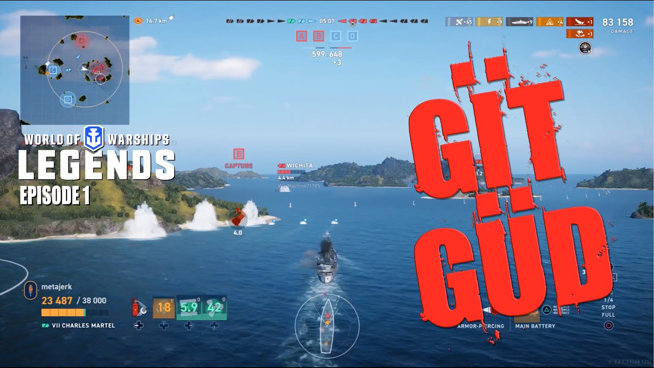 G&iuml;t G&uuml;d! Charles Martel | World of Warships: Legends
