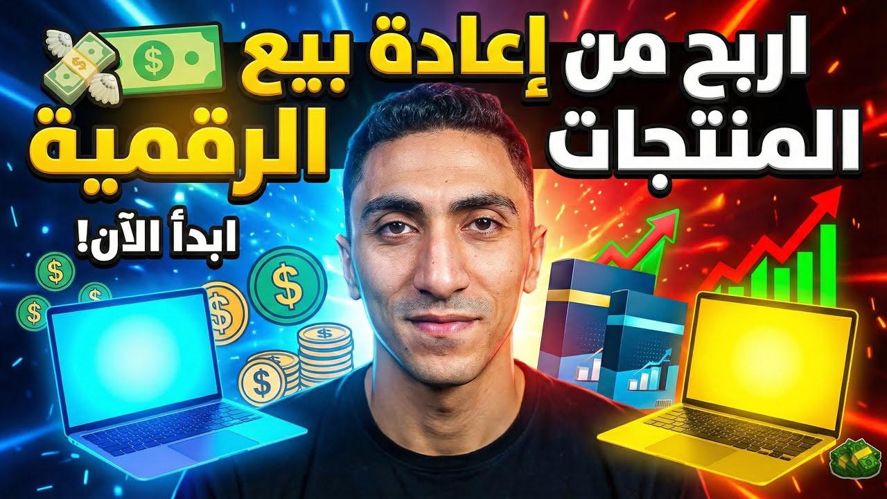 💸 طريقة الربح من إعادة بيع المنتجات الرقمية بدون رأس مال | ربح من الإنترنت 2026
