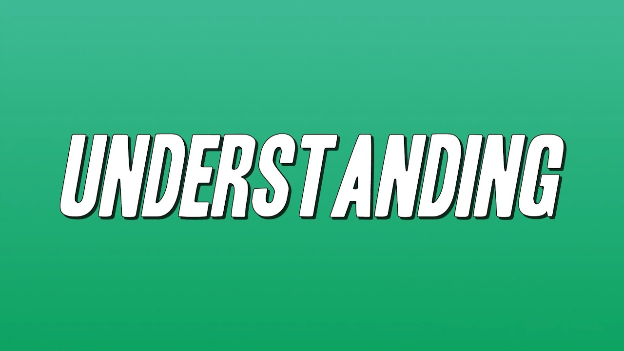 Xscape - Understanding (Lyrics)