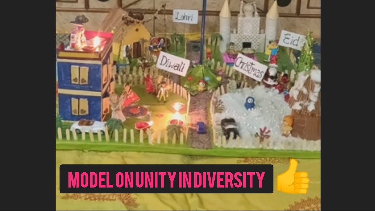 model on unity in diversity different types of festivals.