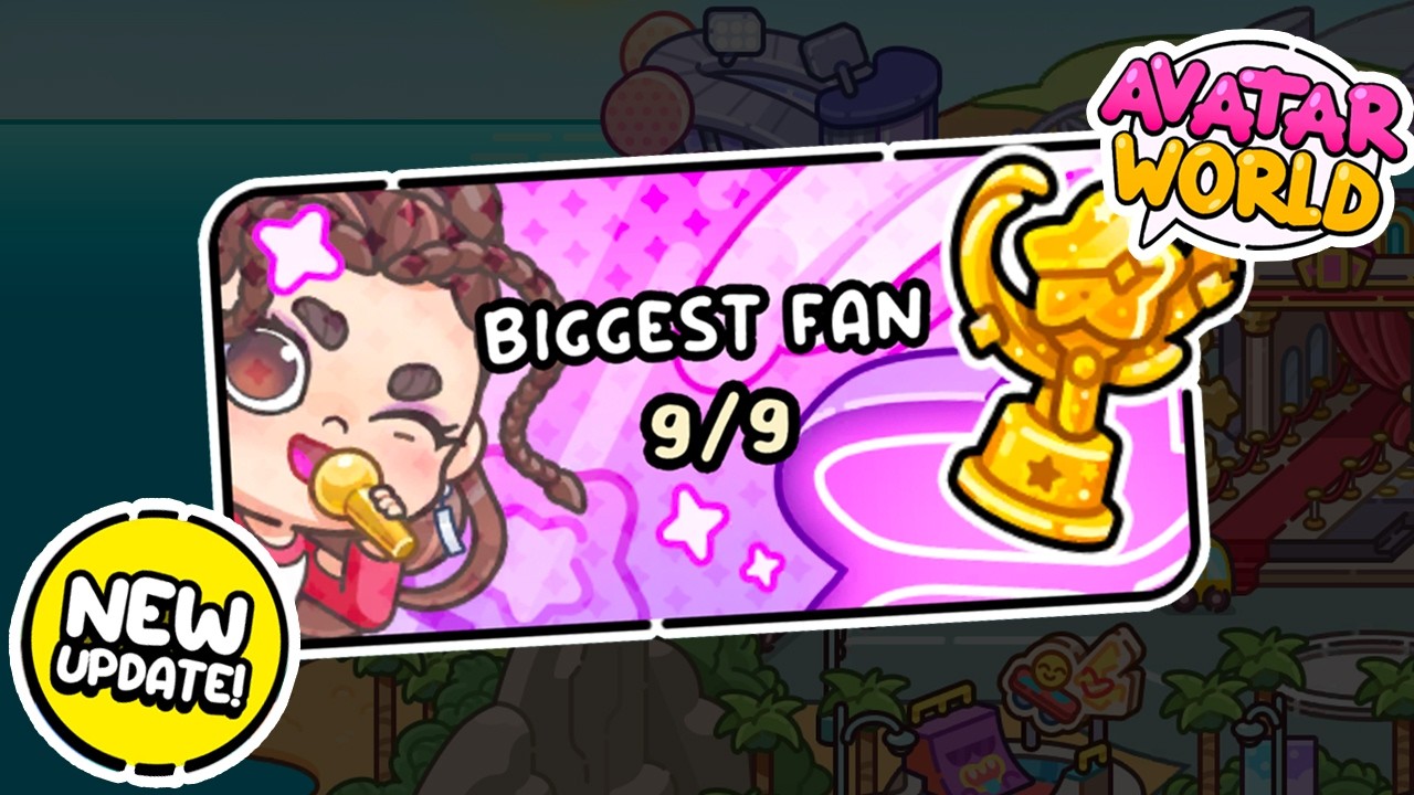 ⭐️ ALL 9 SECRETS BIGGEST FAN! NEW AVATAR WORLD UPDATE! 🎧 GALXE