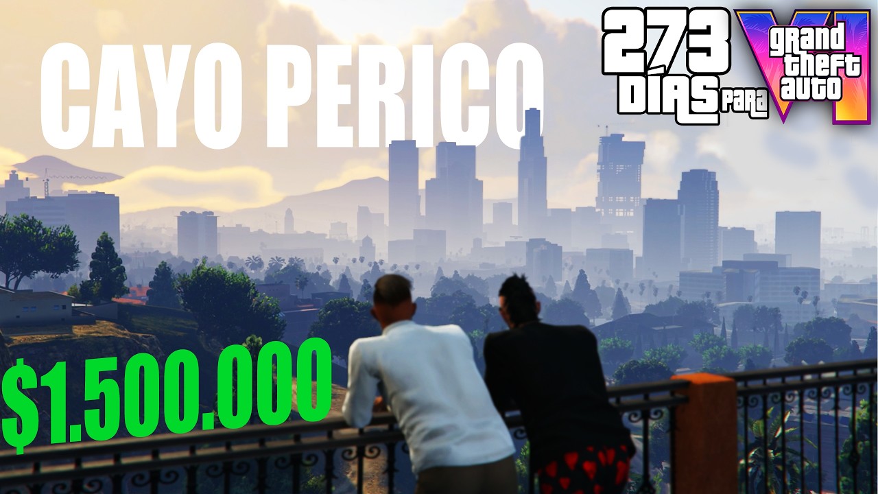 Misión Final de CAYO PERICO - Hacemos 1 Millón 500 Mil - Faltan 273 Días en GTA 6