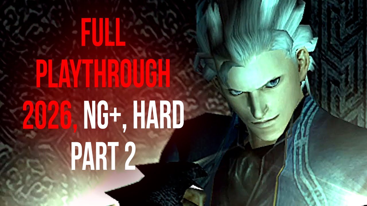 Yearly Devil May Cry 3 Replay Stream, Full Playthrough on Hard - Part 2