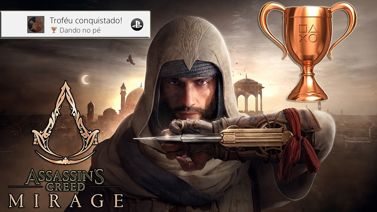 Assassins Creed Mirage, Troféu Dando no  Pé (MUITO FÁCIL)