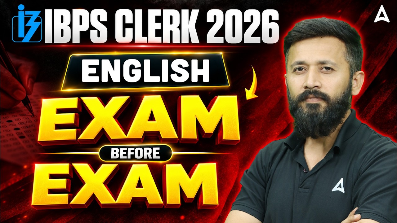 IBPS Clerk 2026 English Mock Test | Exam Before Exam | 30 Questions Practice