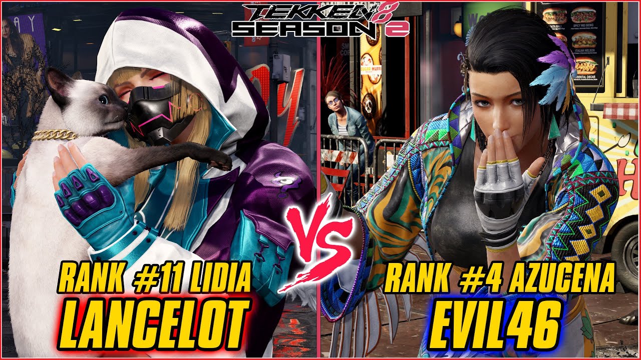TEKKEN 8 | LANCELOT (RANK #11 LILI) vs EVIL46 (RANK #4 AZUCENA) | TEKKEN 8 RANKED MATCH