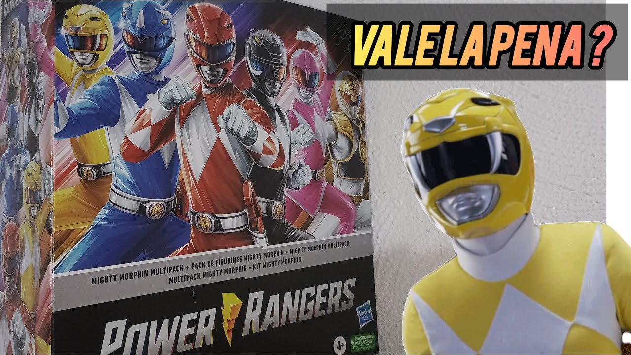 VALE LA PENA EL PAQUETE EXCLUSIVO DE AMAZON POWER RANGERS HASBRO 30CM GEEKVEN