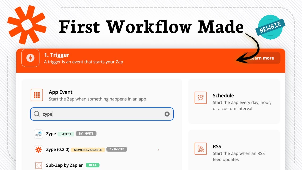 Jak utworzyć sw&oacute;j pierwszy Zap w Zapier (szybki start)