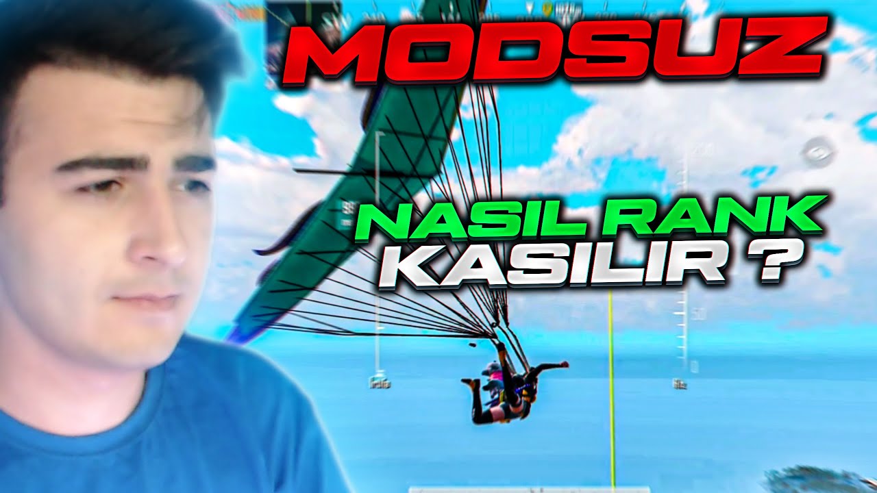 MOD GİTTİ! MODSUZ NASIL RANK KASILIR? PUBG MOBİLE RANK KASMA TAKTİKLERİ