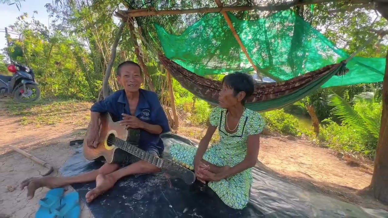 U75 đi thăm chú Hải tàn tật và thưởng thức bài Vọng cổ cho su đi nỗi buồn..!￼
