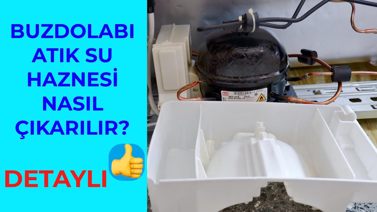 Как снять задний резервуар для воды холодильника