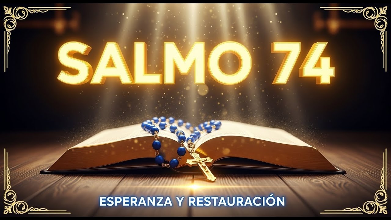 ORACIÓN DE LA MAÑANA CON EL SALMO 74 - PODEROSA ORACIÓN DE ESPERANZA Y RESTAURACIÓN