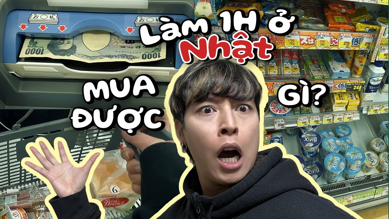 101 chuyện ở Nhật: Thử thách mua cả thế giới ở siêu thị chỉ với 1 sen!? Snoop.pi's vlog