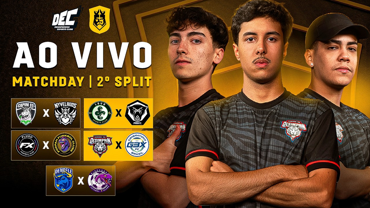 🔴AO VIVO:  MATCHDAY#6 DO 2&ordm; SPLIT DA KINGS LEAGUE COM A CABINE LOW PROFILE 👑 | DESIMPAIN X G3X!