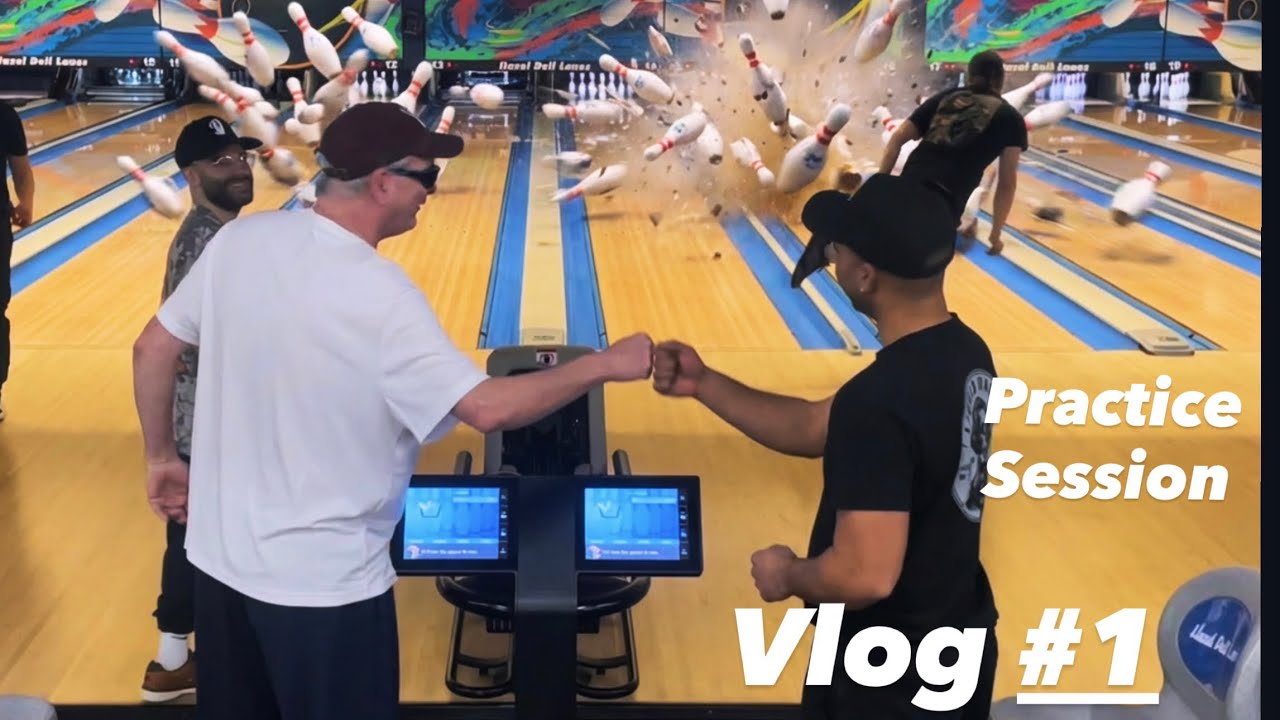 ONE handed TWO finger bowlers practice session 