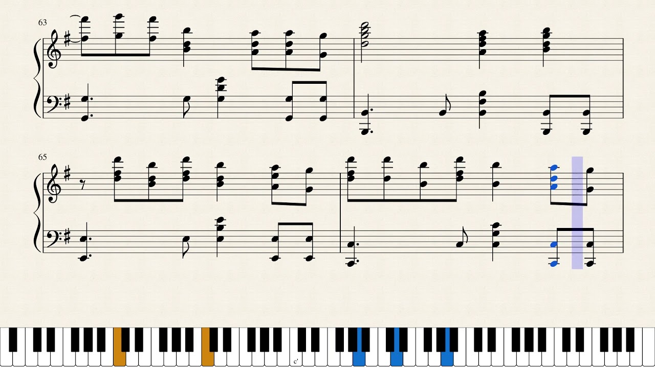 Loote - 85% ft. Gnash (Free Piano Sheets)