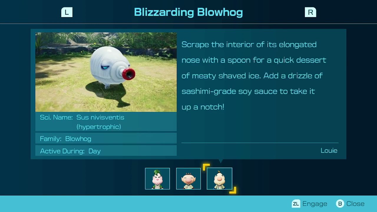 Pikmin 4 Piklopedia Louie's Notes