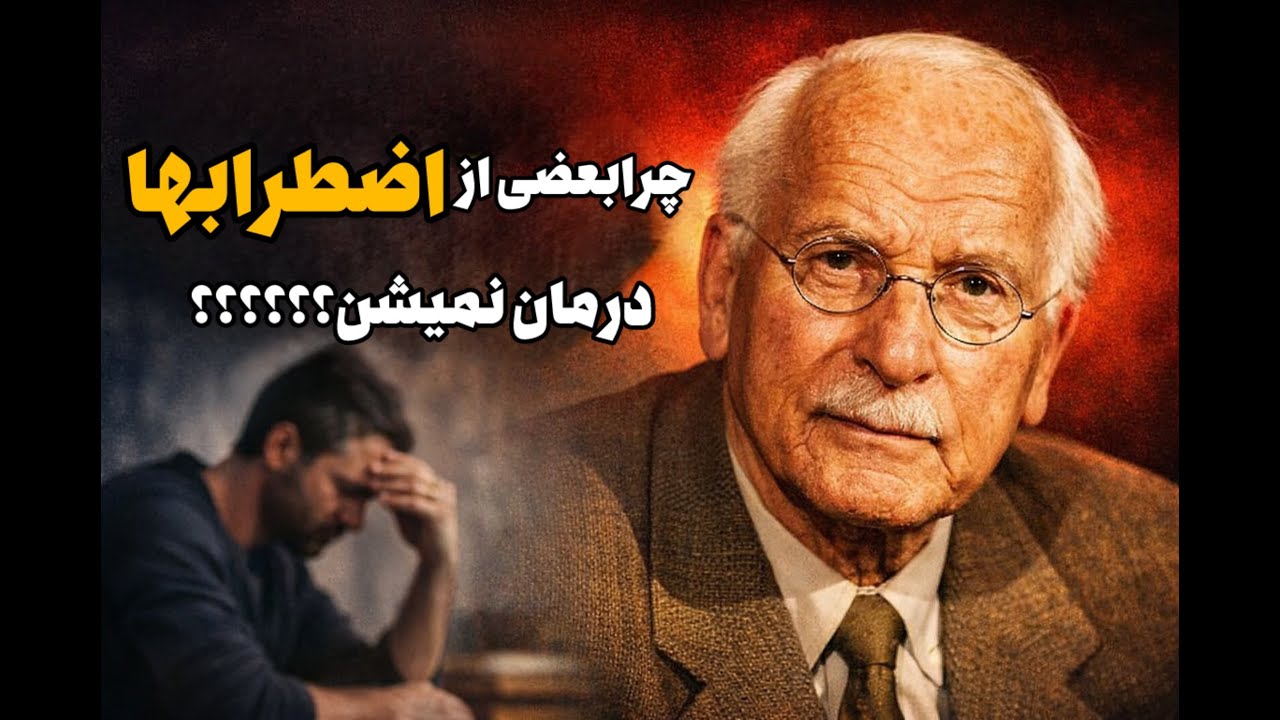 چرابعضی از اضطراب‌ها درمان نمیشن|سایه ایی که دیده نمیشه؛یونگ