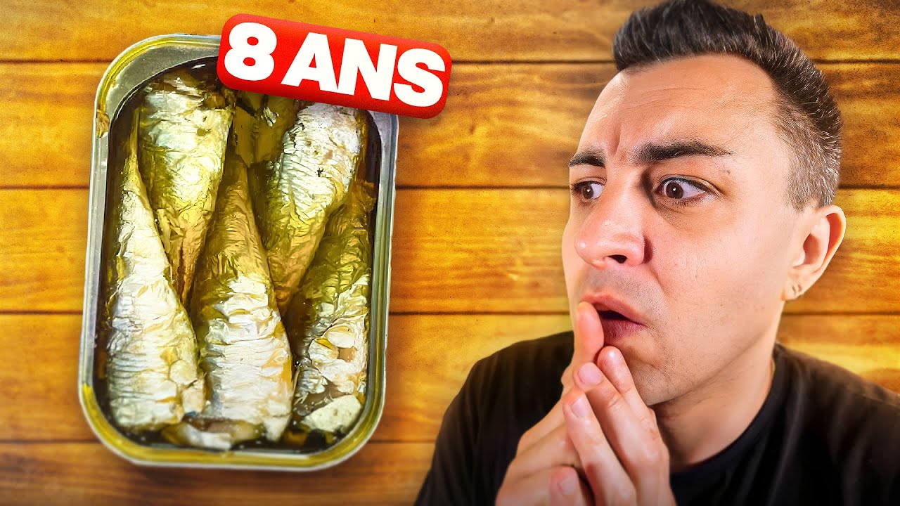 J'AI FAIT VIEILLIR DES SARDINES PENDANT 8 ANS ! (le goût est dingue)