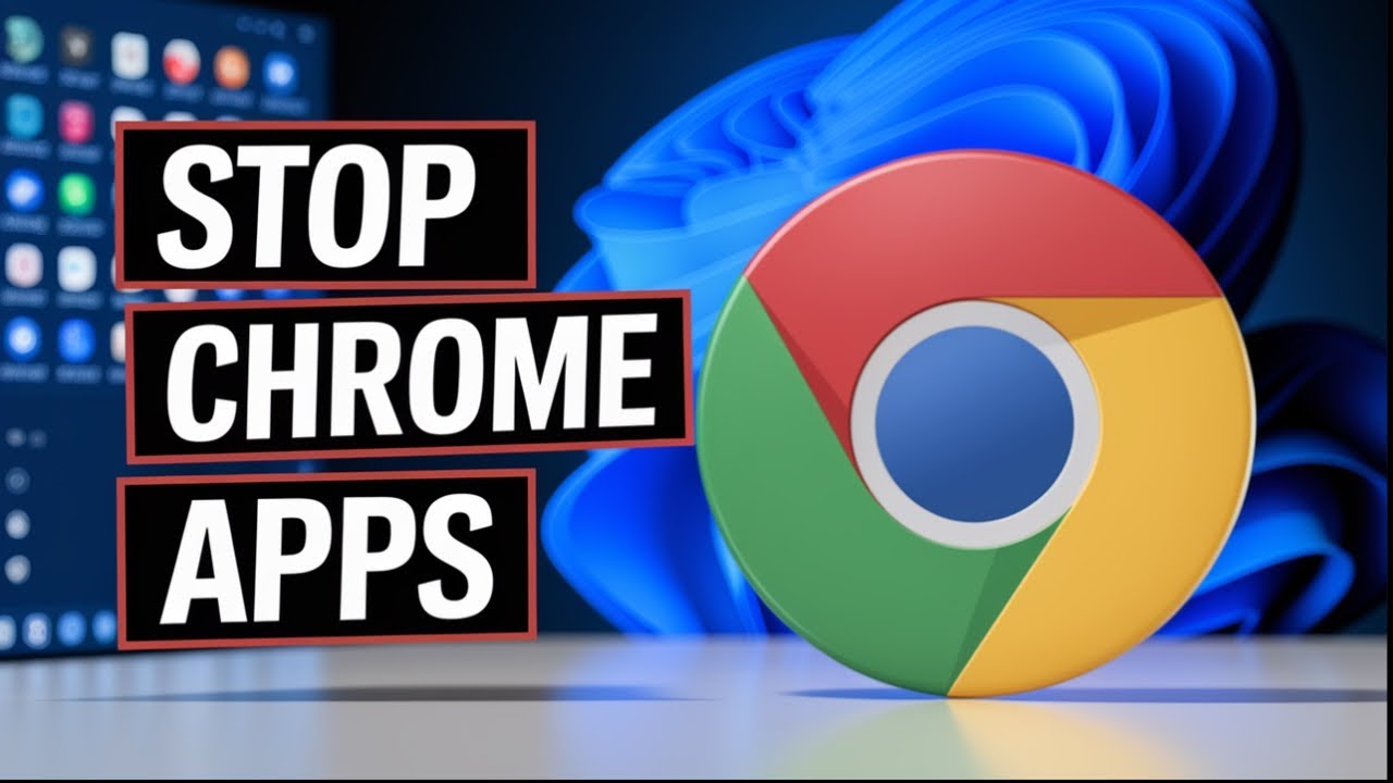 Stop Google Chrome From Running Background Apps & Boost Your PC's Performance!