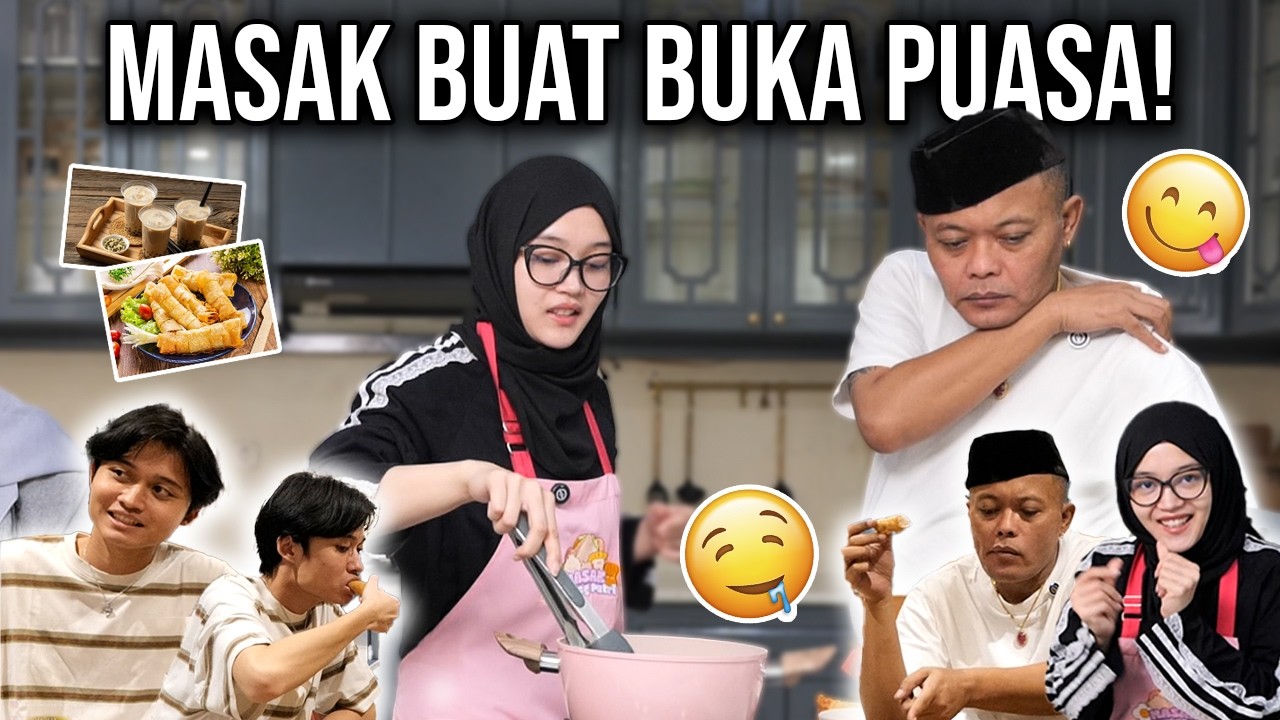 BIKIN PANGSIT AYAM GORENG & ROASTED MILKTEA bBUAT MENU BUKA PUASA!