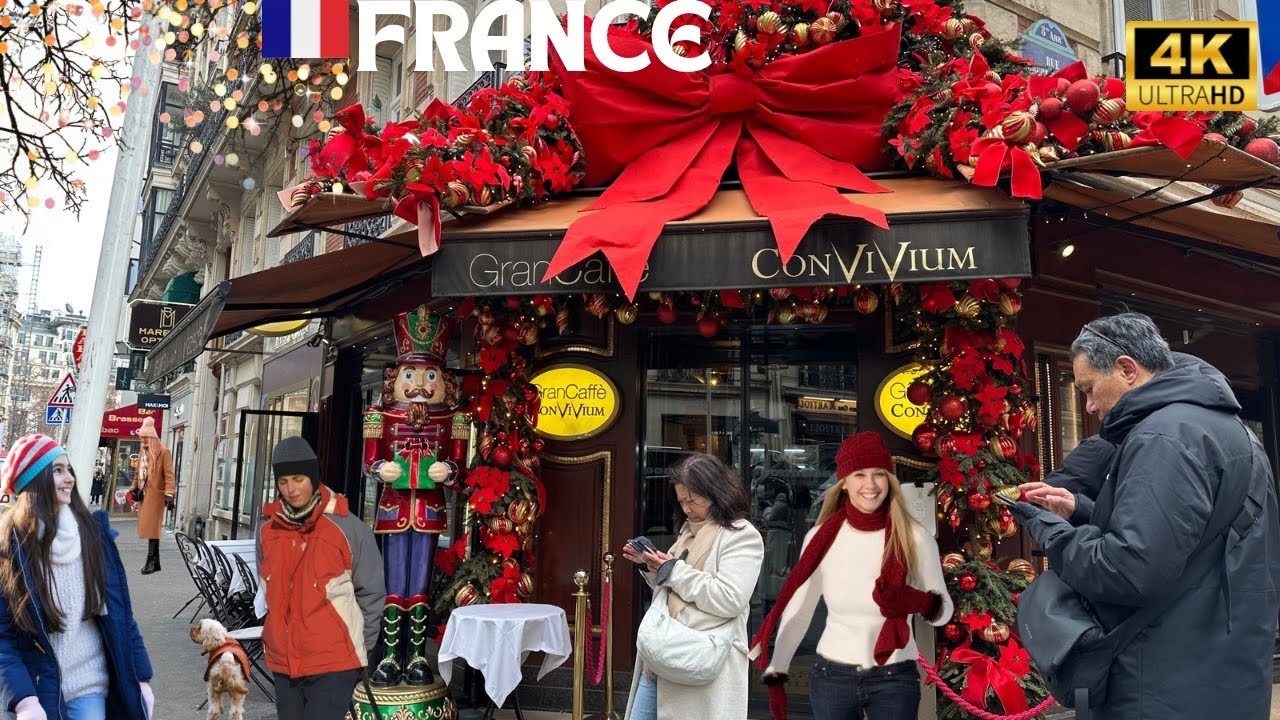 30 December 2025 PARIS 🇫🇷 FRANCE 4K HDR WALK CITY TOUR STREET WALK PERFECT EXPLORING PARIS VIRTUAL 
