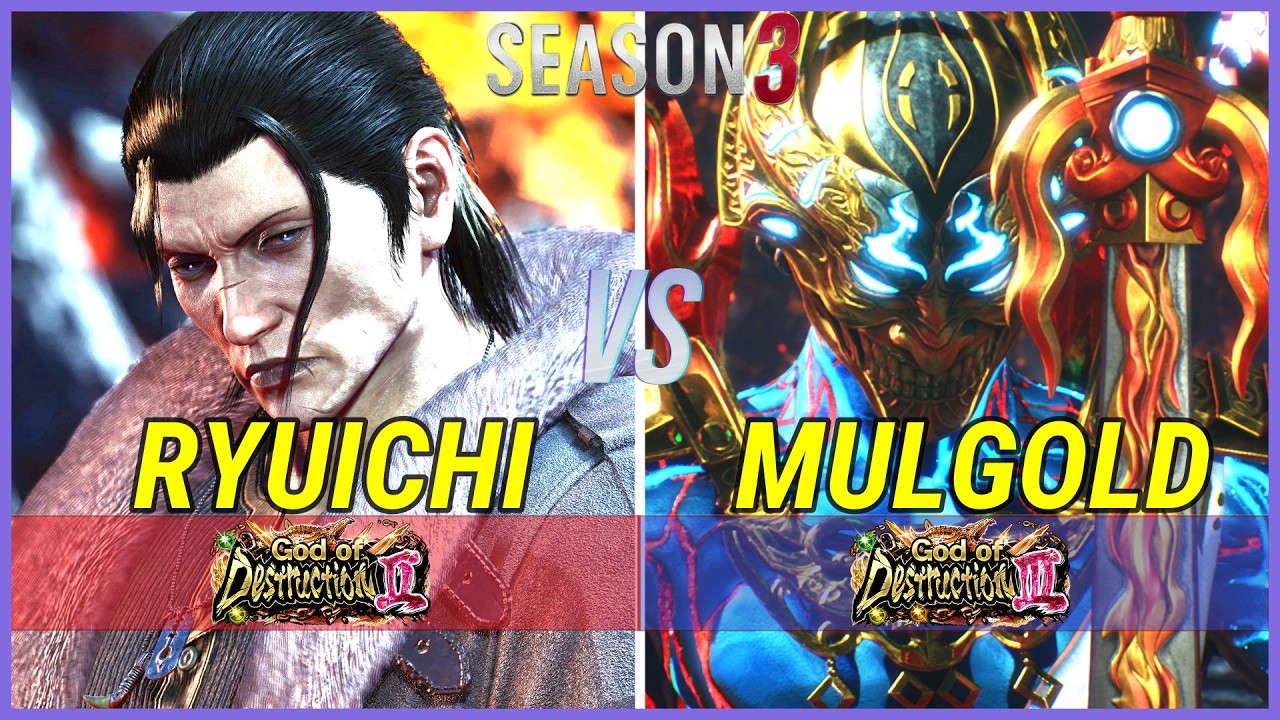 Tekken 8 (Season 3) | Ryuichi (Dragunov) vs MulGold (Yoshimitsu) High Level Gameplay