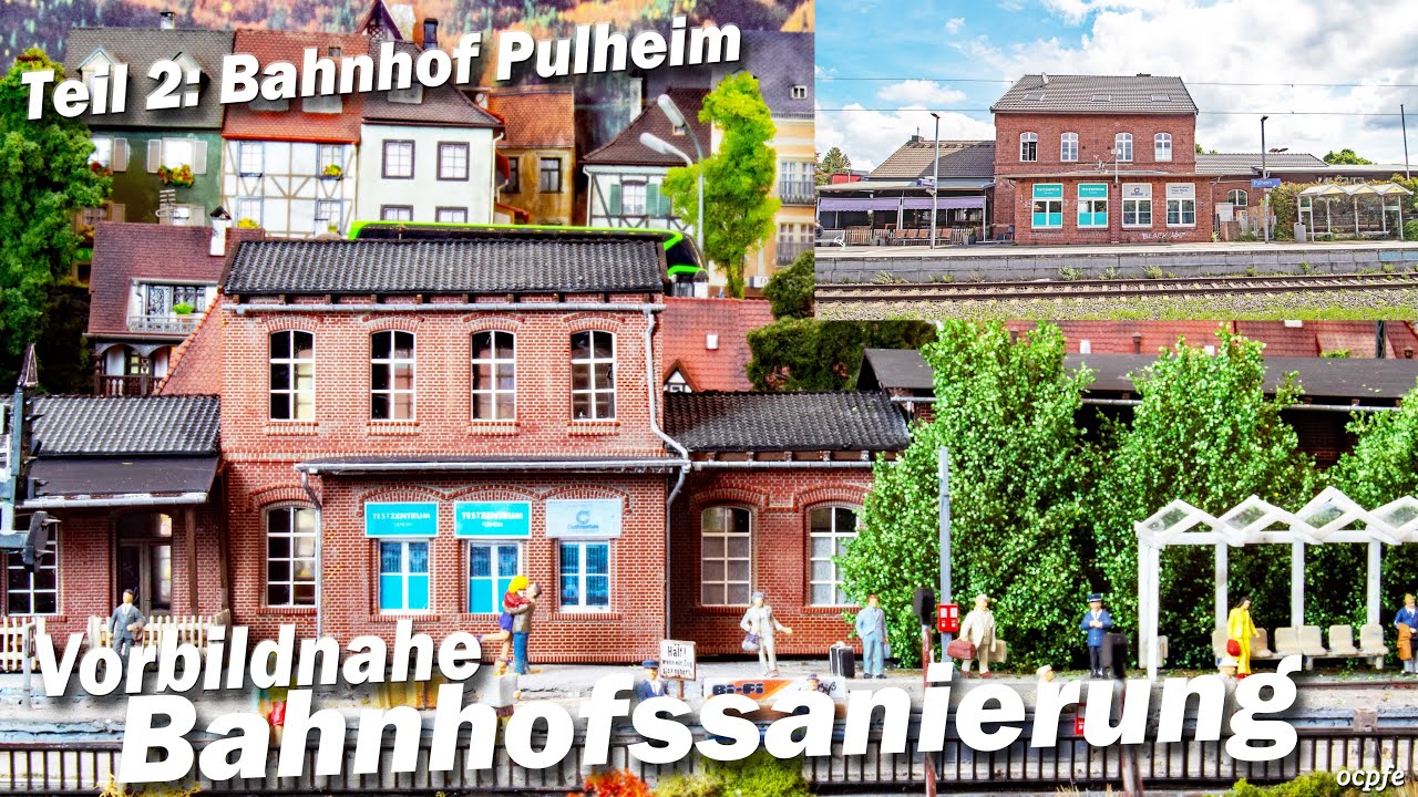 Der Bahnhof #Pulheim in H0 entsteht durch #Kitbashing ( Bauanleitung )