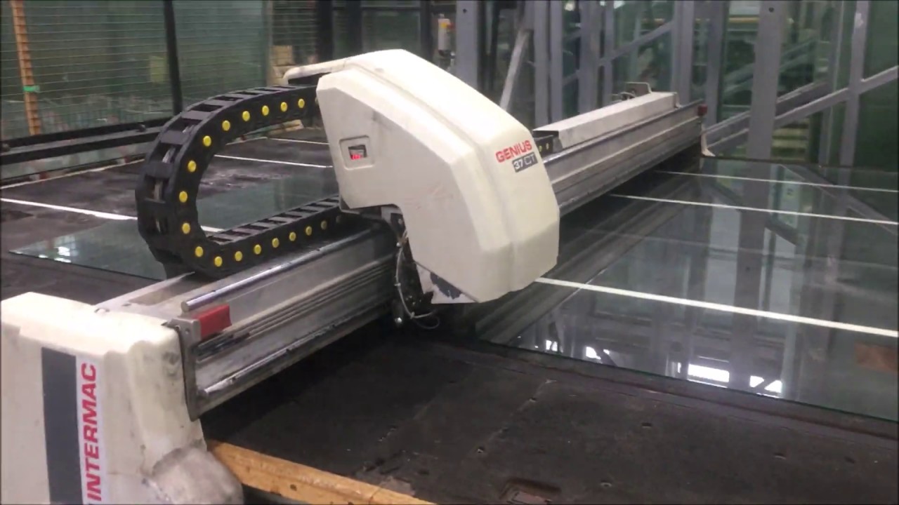 GlassBaltic | Float glass cutting line INTERMAC Genius 37 CT