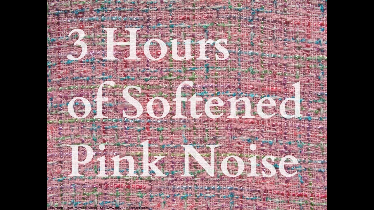 Baby Sleep Aid - Softened Pink Noise