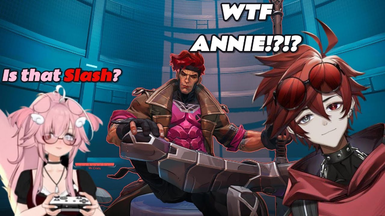 Streamer Goes Against My LORD GAMBIT In Marvel Rivals ft AnniePants02