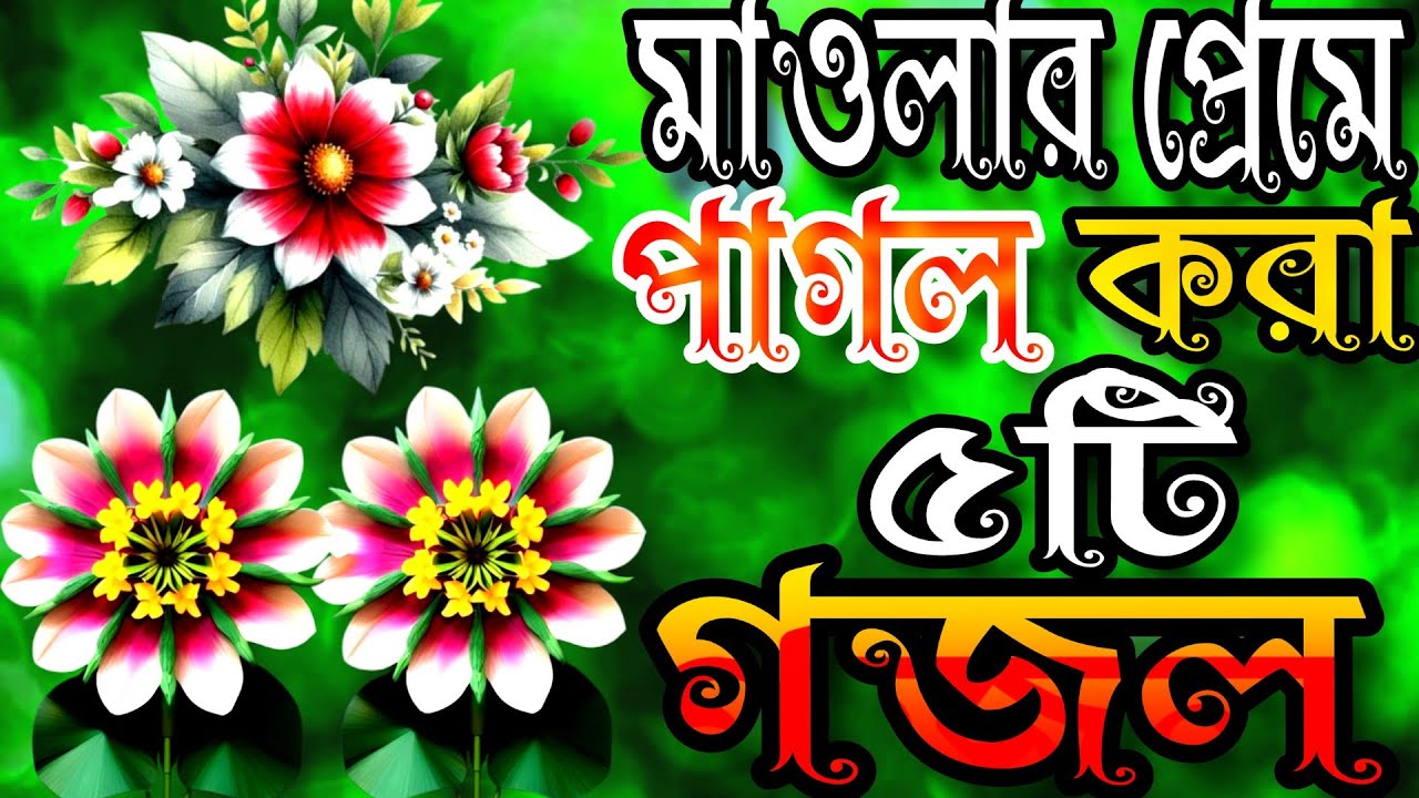মাওলার প্রেমে ৫টি সেরা গজল,খুবই সুন্দর গজল, মধুর কন্ঠের গজল,moular Prem 5th gojol sera modur kontyr 