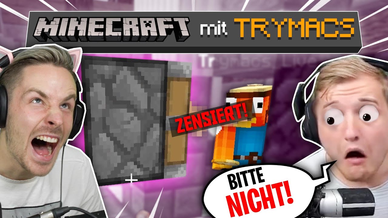 TRYMACS wird von uns hingeric... TOD durch AMBOSS wegen SEINEM VERRAT! Minecraft mit Trymacs!