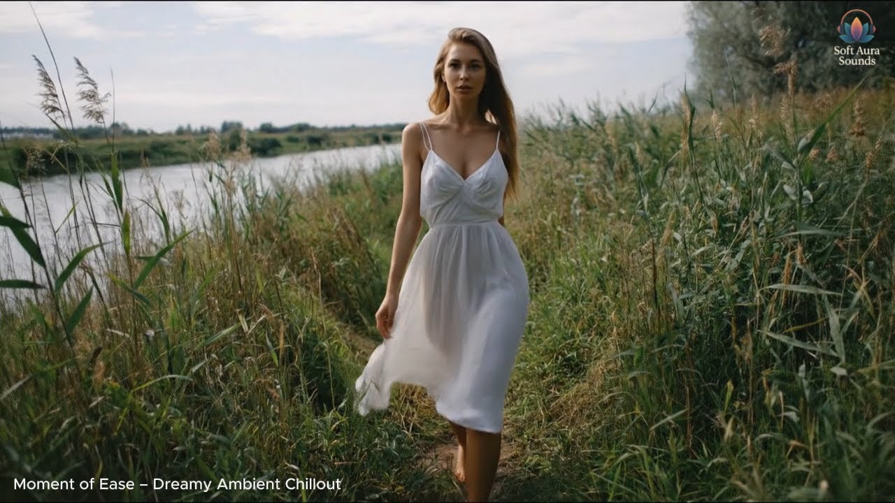 Moment of Ease – Dreamy Ambient Chillout | Beautiful Woman & River Light