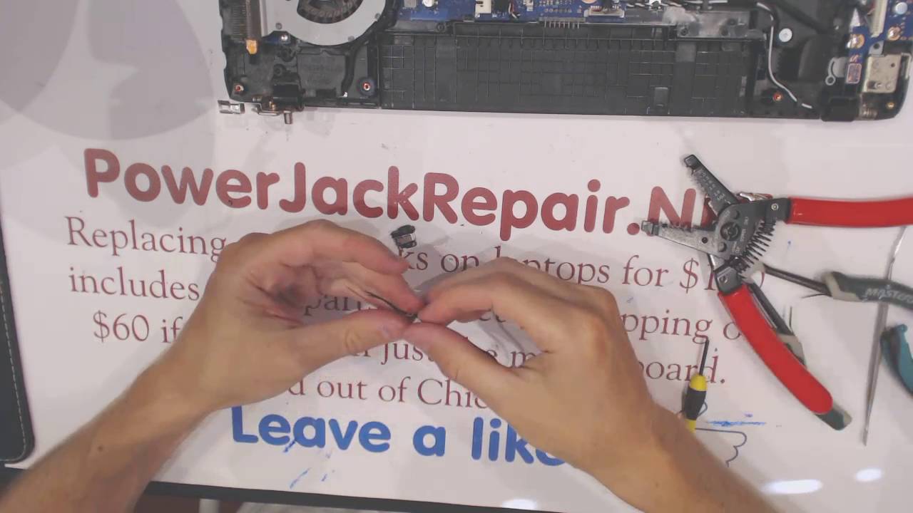 Samsung 270e np270e5e Laptop repair fix power jack problems broken dc socket input port
