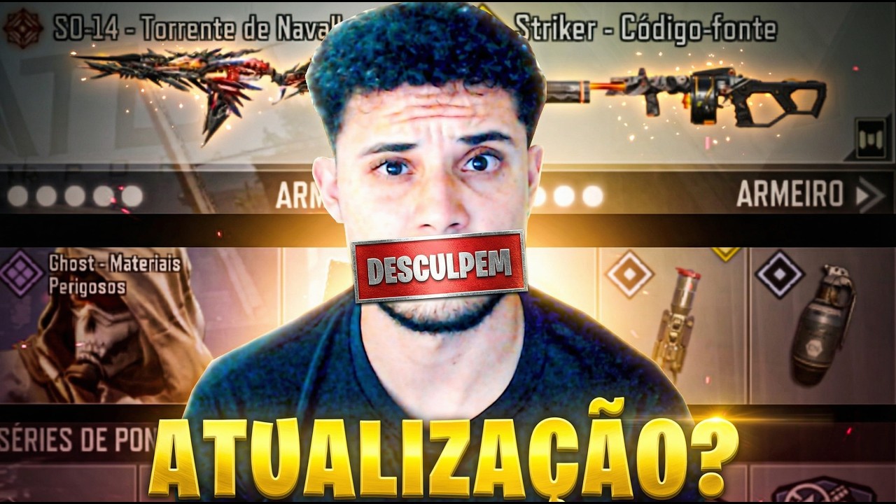 NÃO LANÇARAM a NOVA ATUALIZAÇÃO do COD MOBILE pra ANDROID então CRIEI ISSO!