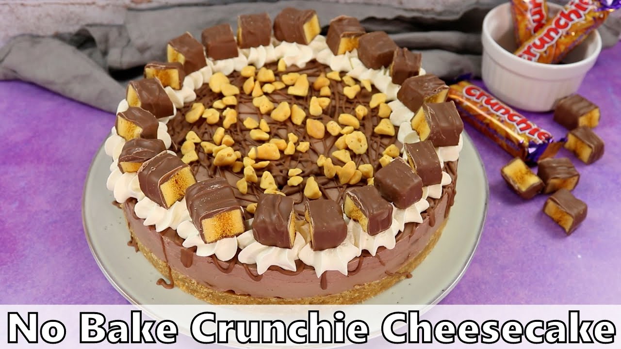 No Bake Crunchie Cheesecake Recipe