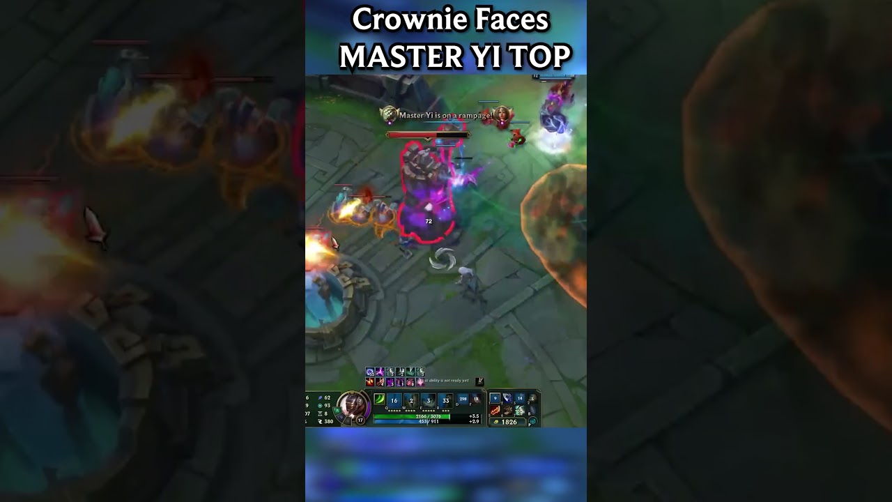 LR Crownie VS MASTER YI TOP