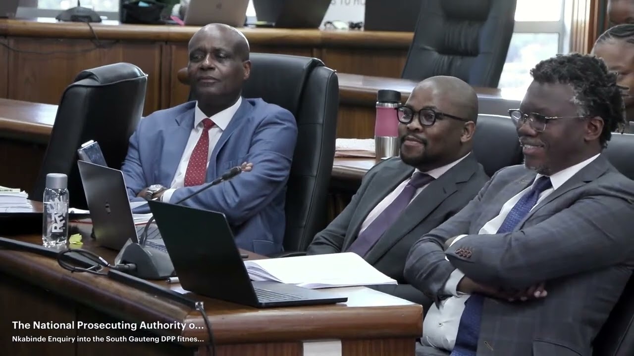 Nkabinde Enquiry into the South Gauteng DPP's fitness to hold office, 03 Dec 2025