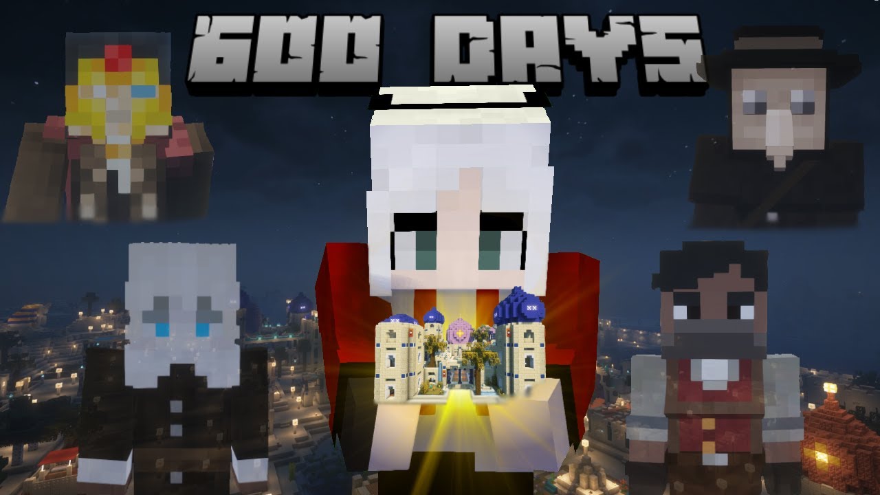 600 ДНЕЙ строю КОЛОНИЮ в пустыне [ФИНАЛ] - Minecraft Minecolonies