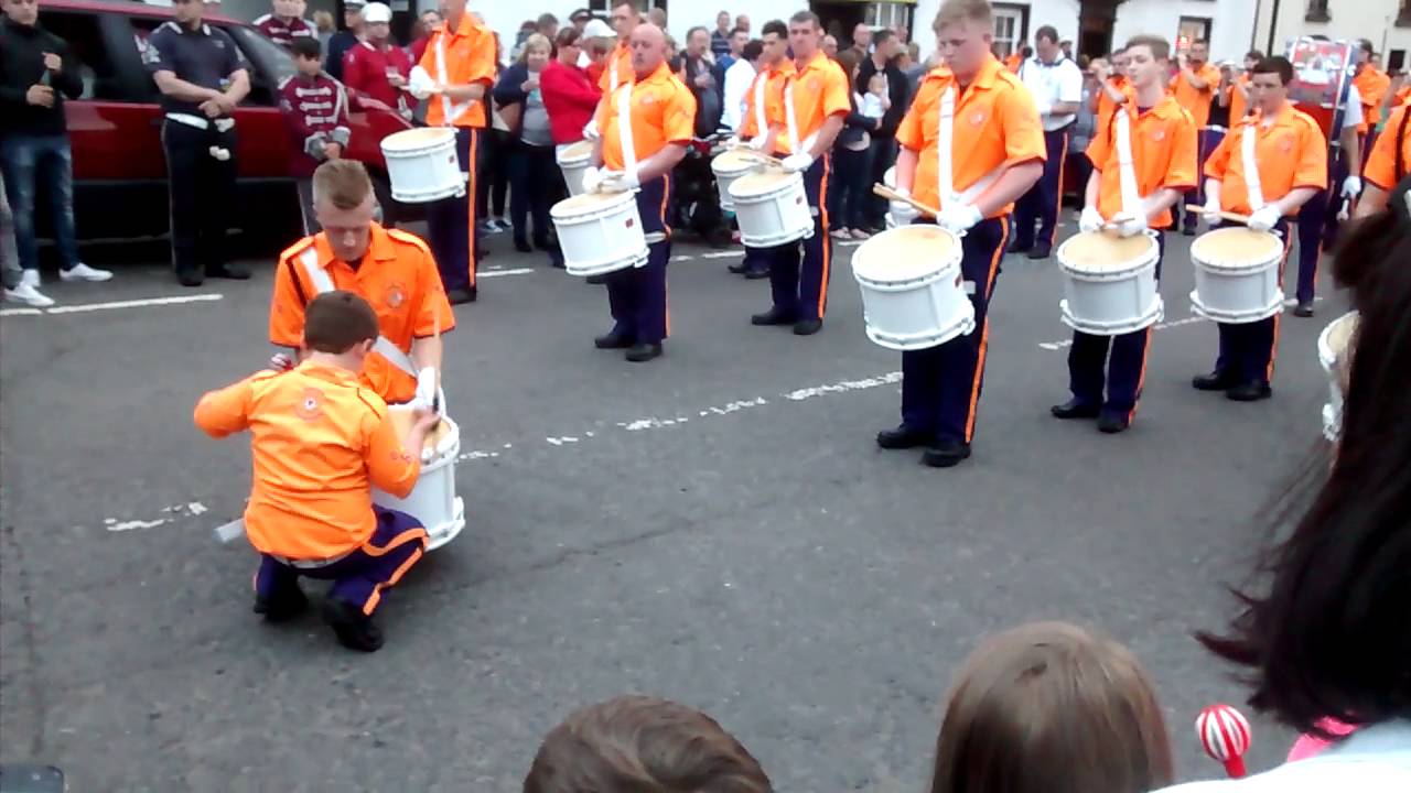 Dervock young defenders @ own parade 2016