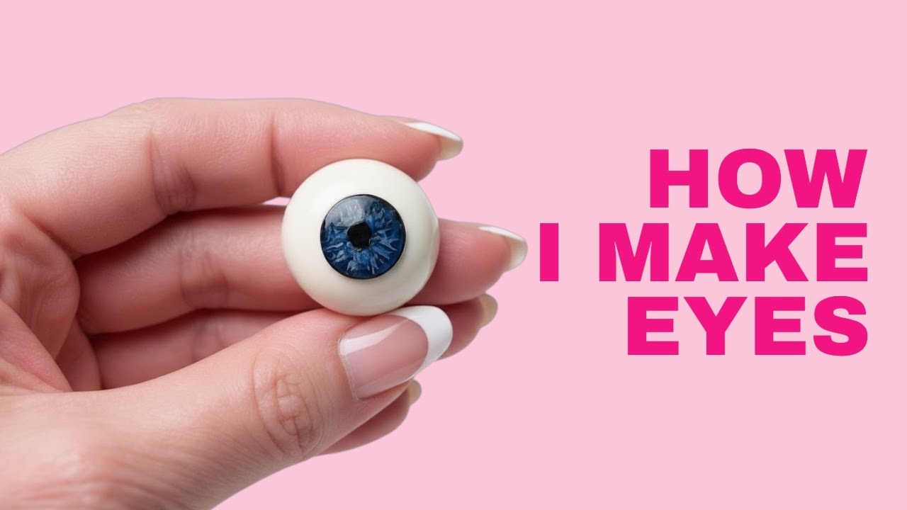 How I Make Doll Eyes for My Surreal Sculptures