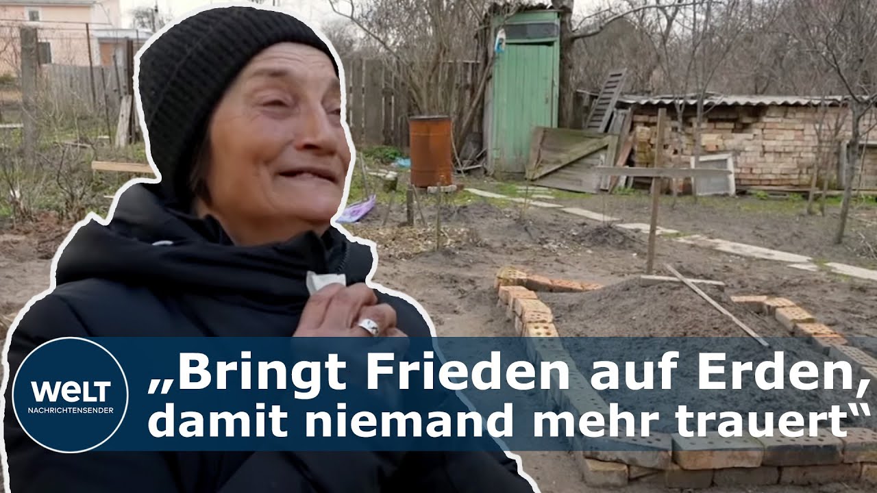 KRIEG IN DER UKRAINE - BUTSCHA: Tote müssen in eigenen Gärten beerdigt werden