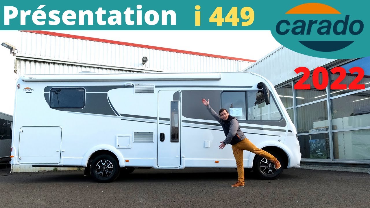 INTÉGRAL SPACIEUX - Présentation CARADO i 449 modèle 2022 *Instant Camping-Car*