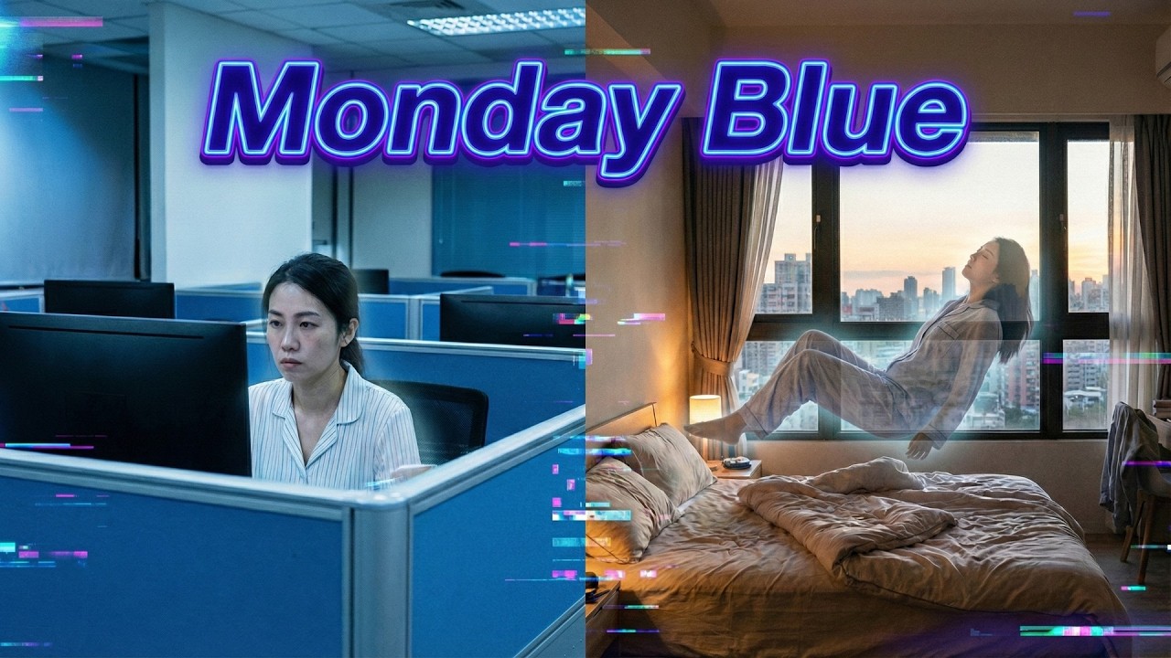 Monday Blue(動態歌詞) [社畜系列 Ep.77]