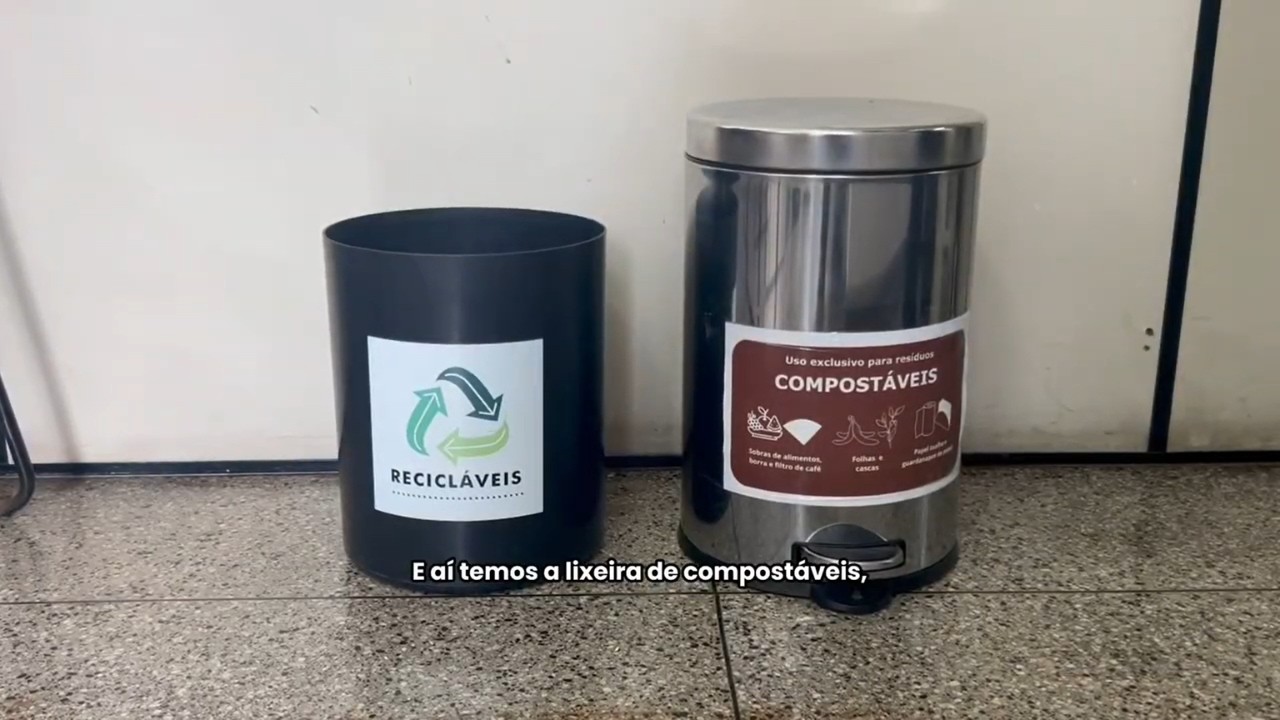 Compostagem no TRT-6 transforma resíduos em cuidado com a natureza