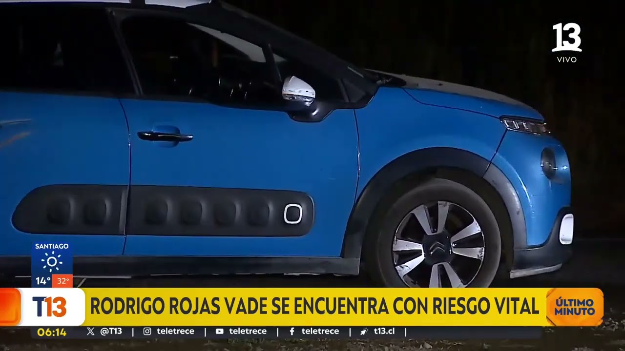 Rodrigo Rojas Vade en riesgo vital tras ser encontrado en la Ruta 78: Estaba amarrado e inconsciente