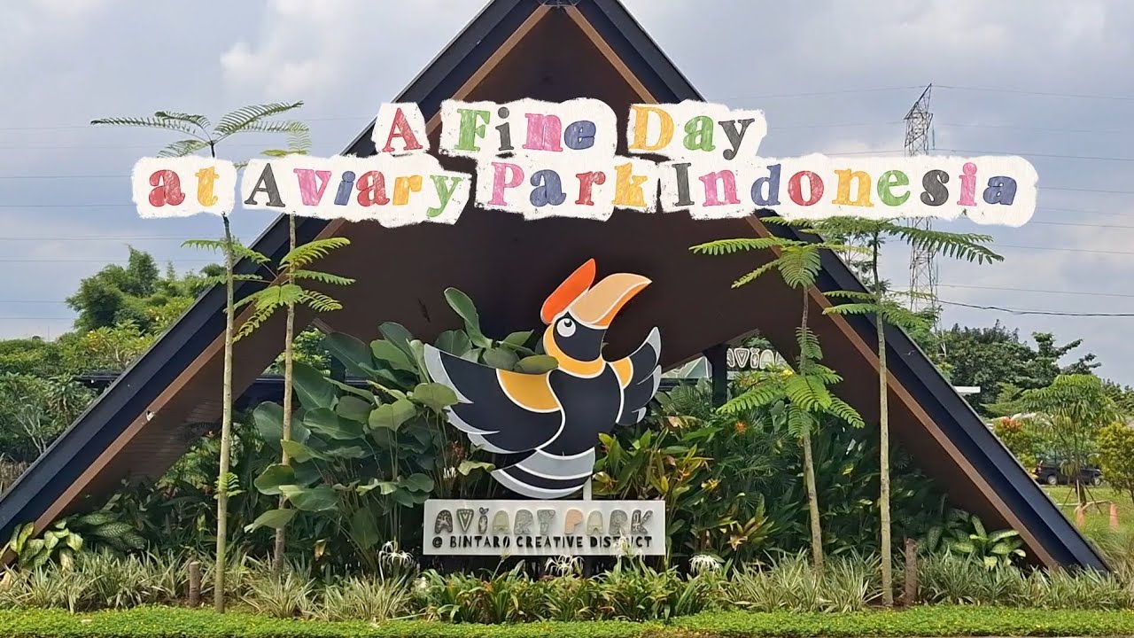 A Fine Day at Aviary Park Indonesia